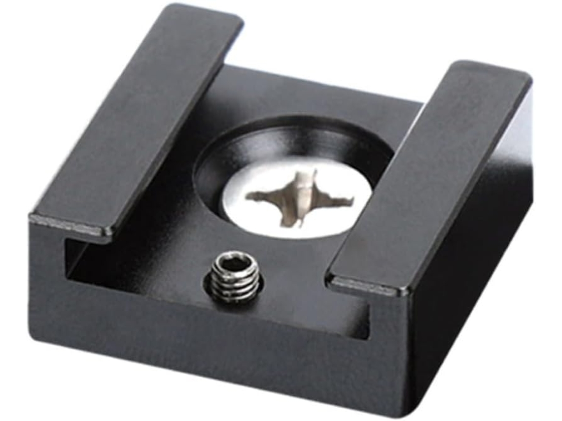 Kit De Montagem De Sapata Fria De 2 Peças, Adaptador De Sapata Fria Para Flash, Suporte De Sapata Qu Gokoco