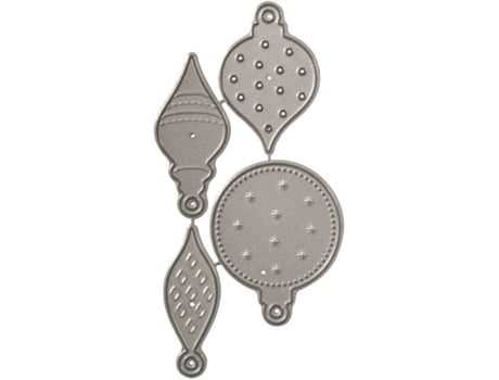 Acessórios de Corte RAYHER 4 pequenas bolas de natal