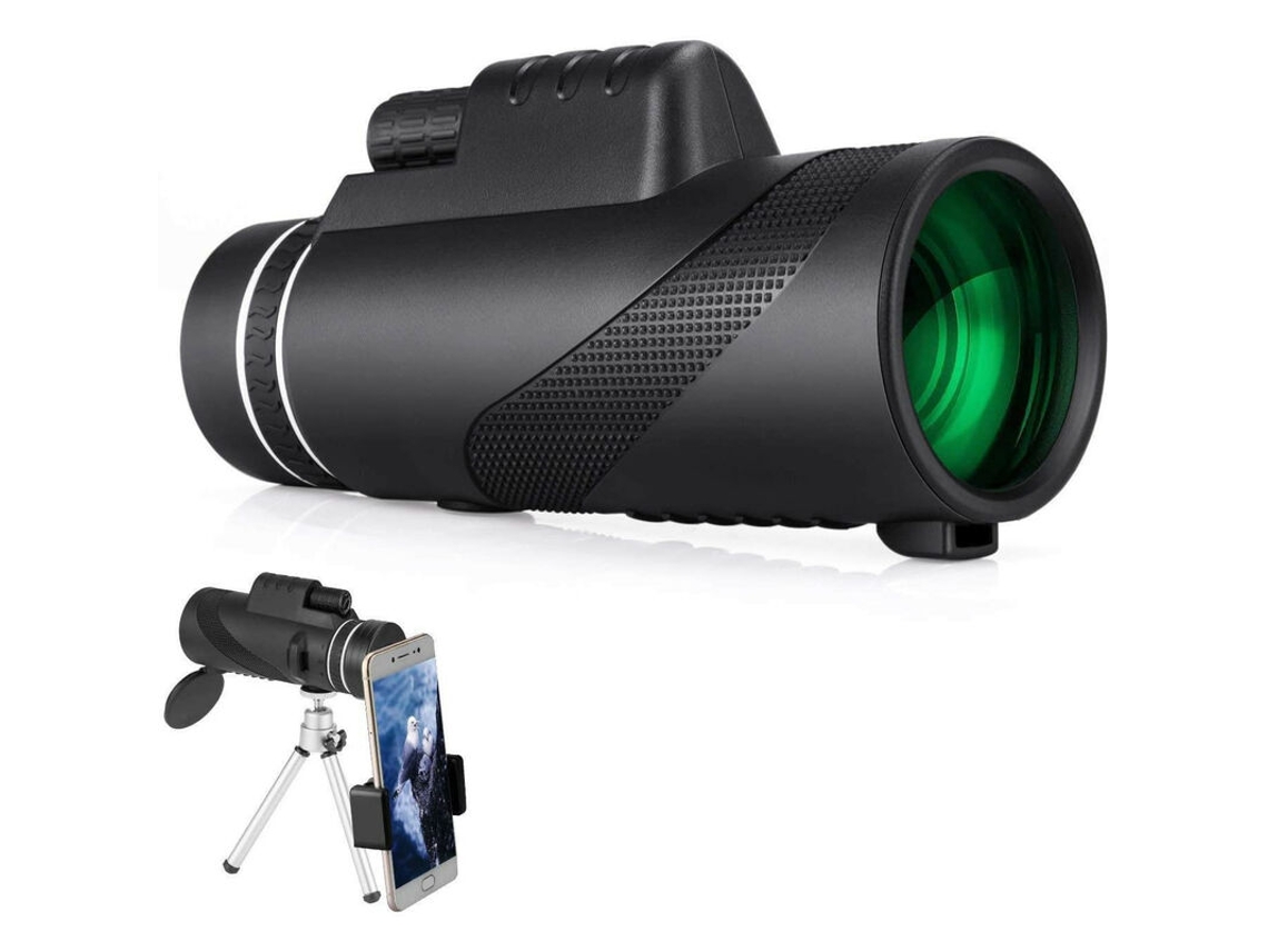 Explore Mais Com Nosso Telescópio Monocular, Monocular De Alta Potência Com Visão Em Pouca Luz, Compacto E Portátil Para Todas As Aventuras Ao Ar Livr
