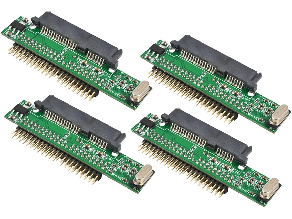 Adaptador 4x Ide Macho de 44 Pinos para Ssd Sata 7+15 em Hdd de 2,5 Polegadas para Laptop SFUSHOS