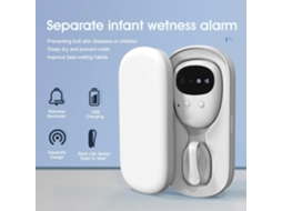 Alarme Sem Fio Para Enurese Noturna, Monitor De Sensor De Enurese Noturna Com Receptor E Transmissor Separados, Alarmes Sem Fio Para Urinar À Noite.
