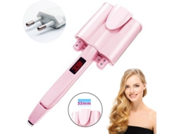 Modelador De Ondas De Cabelo Cristal Líquido Padrão Europeu 32Mm COZEVDNT