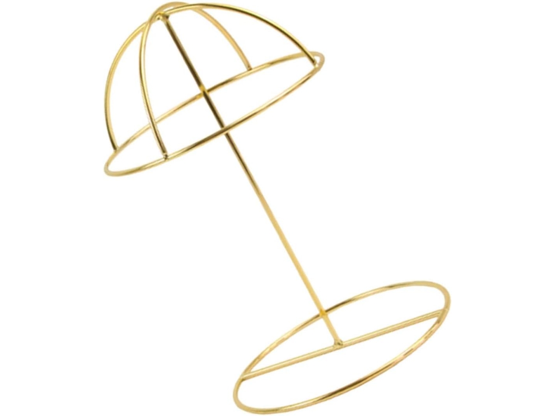 Cabideiro de Chapéus GOKOCO em metal dourado, robusto