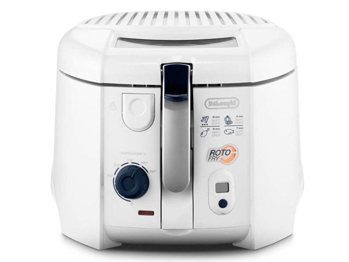 Fritadeira sem Óleo DELONGHI Rotofry (1 kg - Branco)