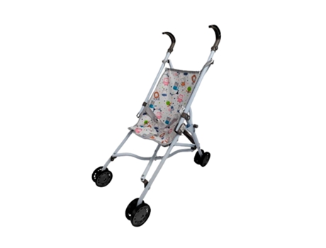 Carrinho de boneca dobrável Pequebebe