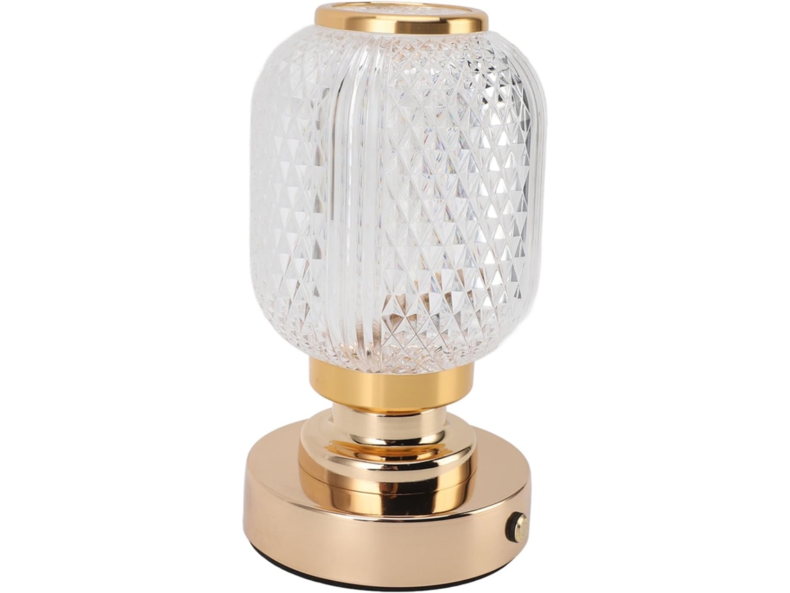Luminária De Mesa Portátil Sem Fio, Multifuncional, Com Led, Para Quarto, Em Acrílico Ferro, 1 Cabo Usb