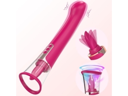 Vibrador Para Lamber E Chupar Clitóris, Dildo Para Língua E Ponto G Com Ventosa, Estimulador Oral Para Mulheres