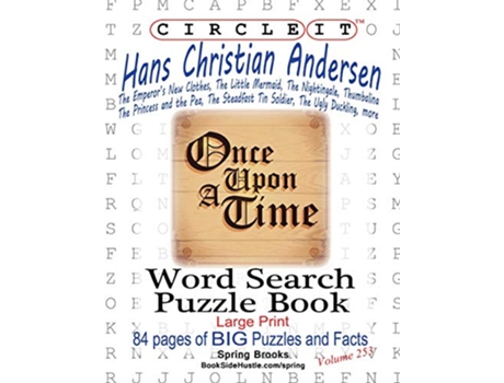 Livro Circle It Hans Christian Andersen Word Search Puzzle Book de Lowry Global Media Llc, Spring Brooks et al. (Inglês)
