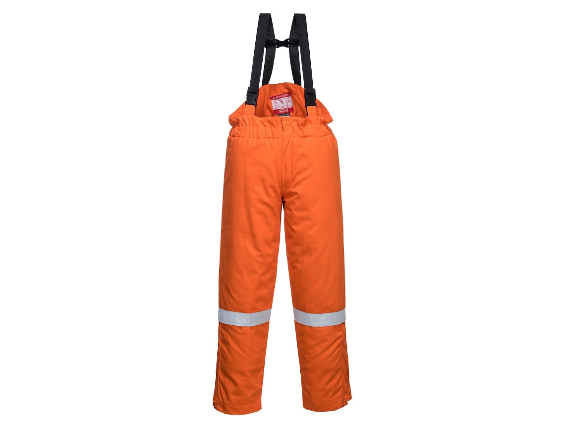 Macacão De Inverno À Prova De Fogo E Antiestático Para Esqui Laranja / Xxl