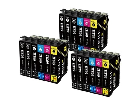 Cartucho Epson 603 Xl Compatível Impressora Epson Expression Home Xp 2100 Xp 2105 Workforce Wf 2810 Wf 2830 Wf 2835 Eejetech