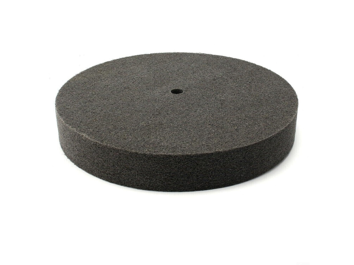 Disco De Polimento Fibra Nylon 6 Polegadas, Grão 180, Para Rebarbação De Metal, Madeira, Plástico, Aço Inoxidável E