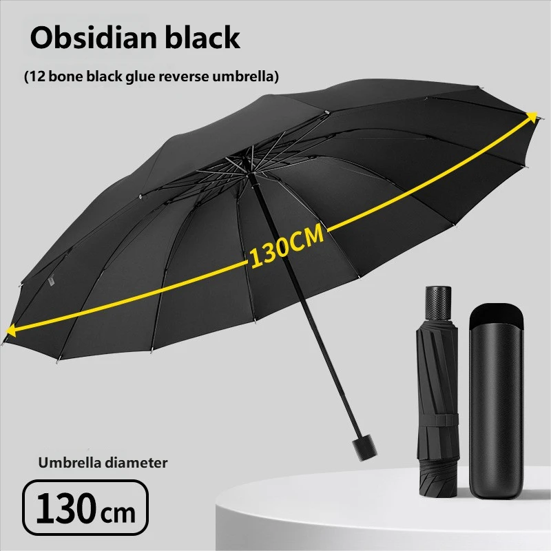 Guarda chuva MDUG com 16 varetas, dupla camada de vinil, patchwork em ambos os lados