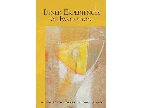 Livro inner experiences of evolution de rudolf steiner (inglês)