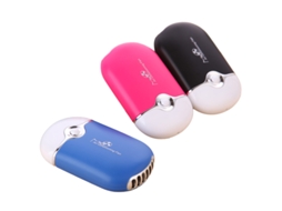 Laxiscreed Mini Ventilador Usb Portátil, Secador De Cílios E Ventilador De Pescoço Recarregável