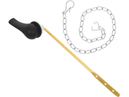 Kit De Alavanca De Descarga Para Caixa Acoplada, 2 Peças, Preto