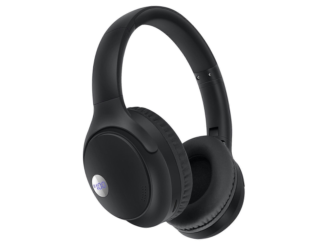 Fones De Ouvido Sem Fio Bluetooth V5.3, Bateria, Visor Digital, Duração Da Bateria, Dobrável, Com Inserção De Cartão, Som Surround, Puw0761 Ly Ebike