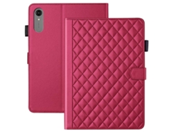 Capa ZRUXE para Lenovo Idea Tab Pro Gen 2 13'' com estampa losangos e suporte | ZRUXE