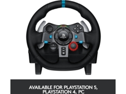 Volante + Pedais LOGITECH G29 Driving Forceracing (Multiplataforma - Preto)