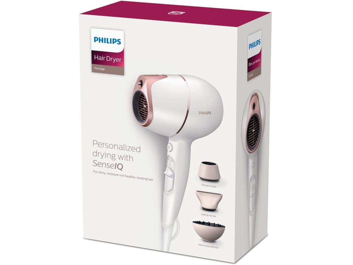 Philips Bhd628/00 Secador de Cabelo 1800 W Rosa Branco