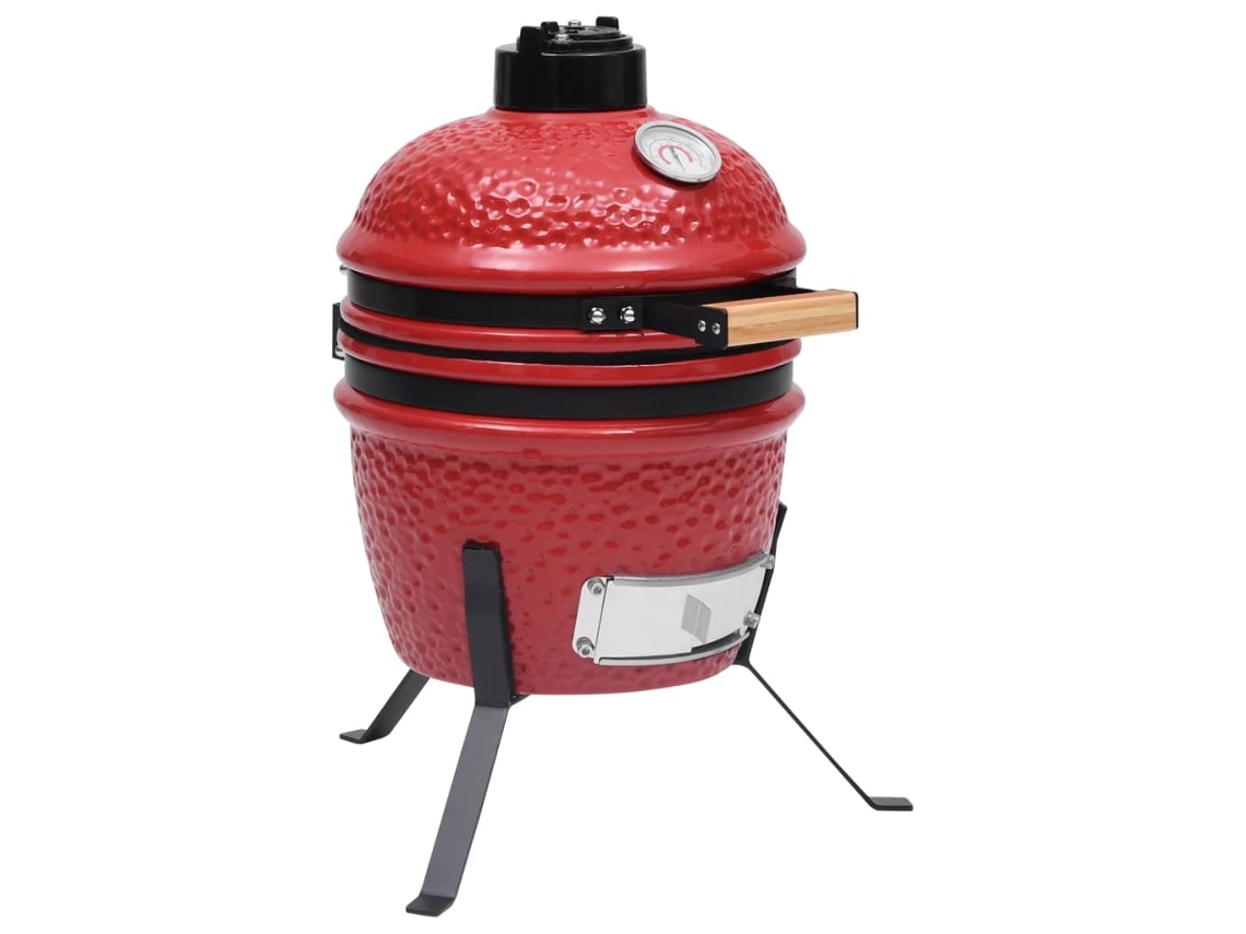 Smoker Barbecue, Smoker Barbecues Vidaxl Vermelho Cerâmica (n/a)