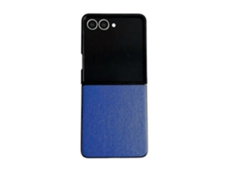 Capa Morandi Em Couro Sintético De Cor Sólida Para Samsung Galaxy Z Flip7 5g