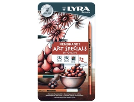 Lapis Lyra Rembrandt ART Specials Sortido CX Metal 12UN