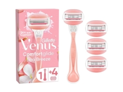 Venus Comfortglide Spa Breeze Cabeçotes 4 Unidades. Gillette