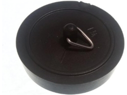 Kit Com 10 Tampões De Pia De Plástico Preto De 38 Mm Para Uso Faça Você Mesmo.