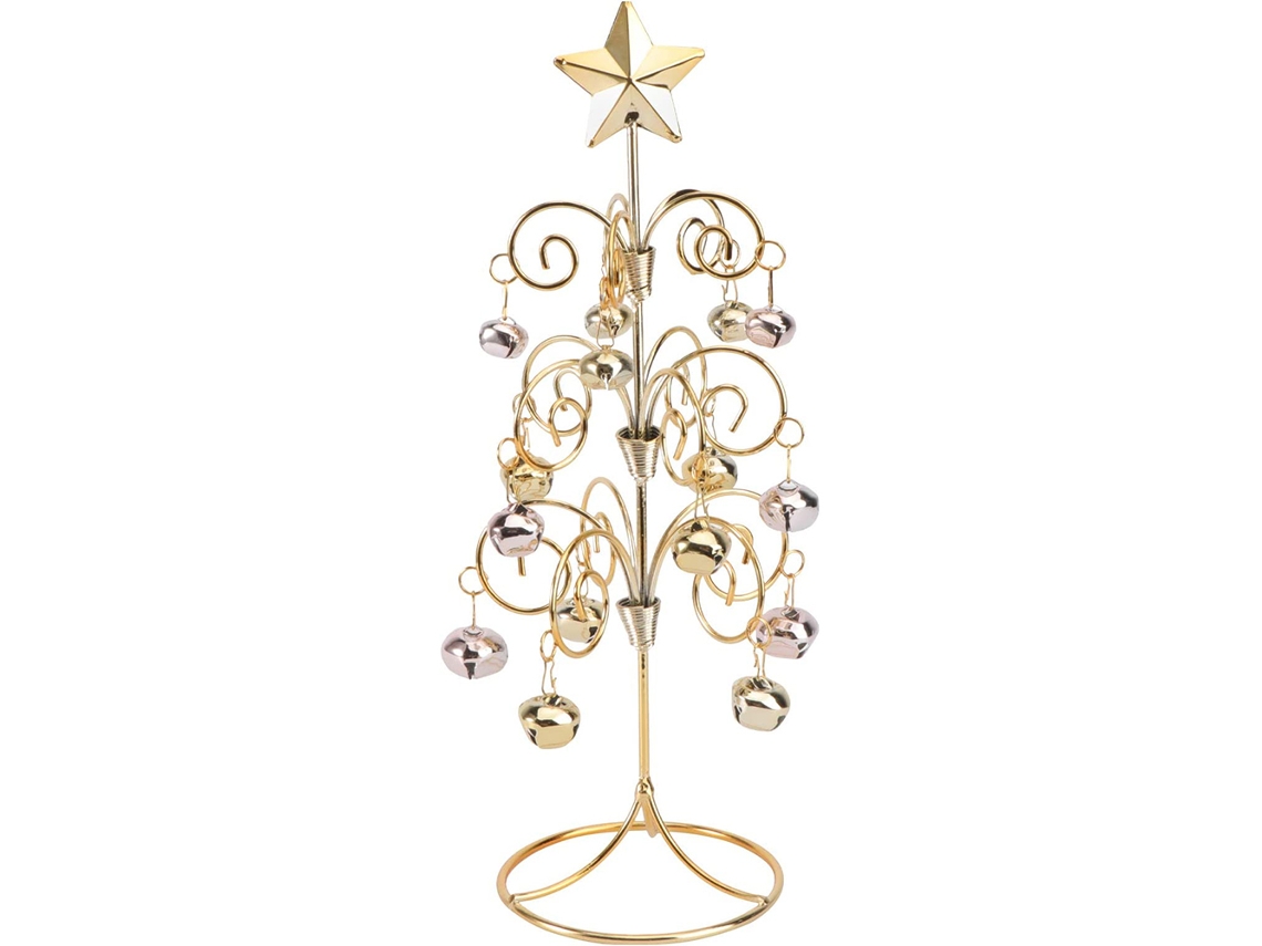 Mini Árvore de Natal Swirl Gold AURUM