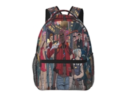 Mochila Cyberpunk Heroes Para Escola E Trabalho, Leve E À Prova Dágua, Mochila Estilosa Para Estudantes E Adultos W88 Olysi Shop