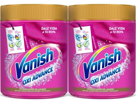 Tira Nódoas em Pó para Roupa VANISH Oxi Advance (800 g x 2)