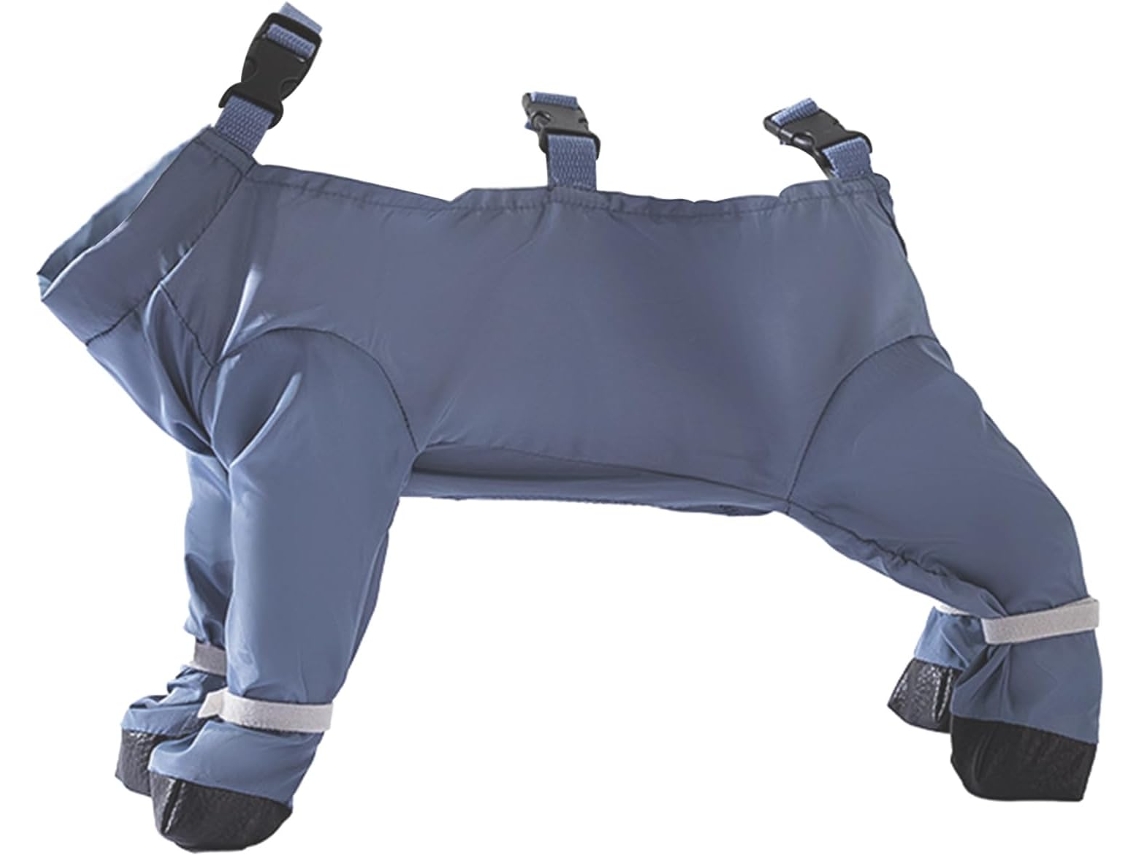 Botas Impermeáveis Cães Com Tiras, Botas Altas