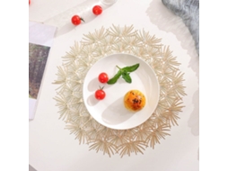 Tapete Isolante Vazado Em Pele Sintética - Individual De Mesa E Café Fácil De Limpar Para Cozinha