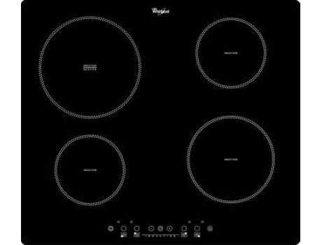 Placa de Indução WHIRLPOOL ACM 838/NE (Elétrica - 58 cm - Preto)