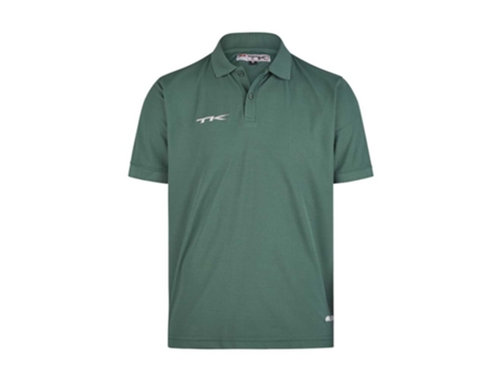 Polo Manga Curta Saloniki Verde L Homem TK HOCKEY