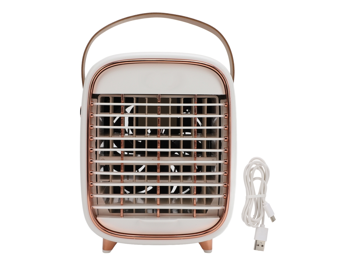 Ventilador Cooler de Mesa com 3 Velocidades Usb, Névoa, Resfriamento Rápido, Quarto, Escritório | S/MARCA