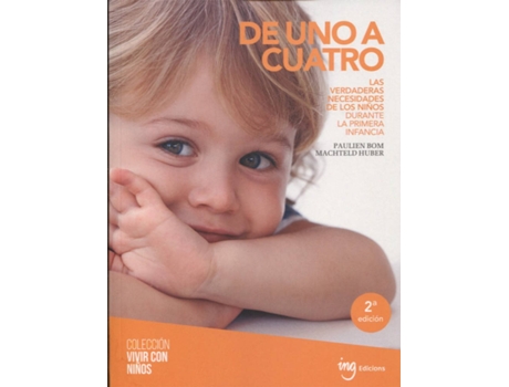 Livro De Uno A Cuatro de Paulien Boom (Espanhol)