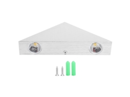 2026 lâmpada de Parede Triangular Led 9w Luz Branca Quente 85 265v para Corredor e Dormitório Decoração Residencial