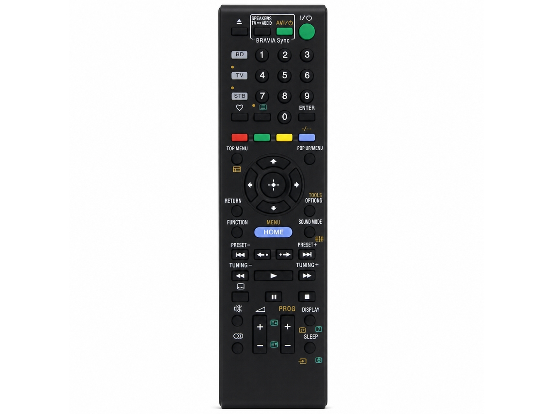 Comando De Substituição Compatível Com Leitor Blu-ray/dvd Sony Rm-adp060_zhd