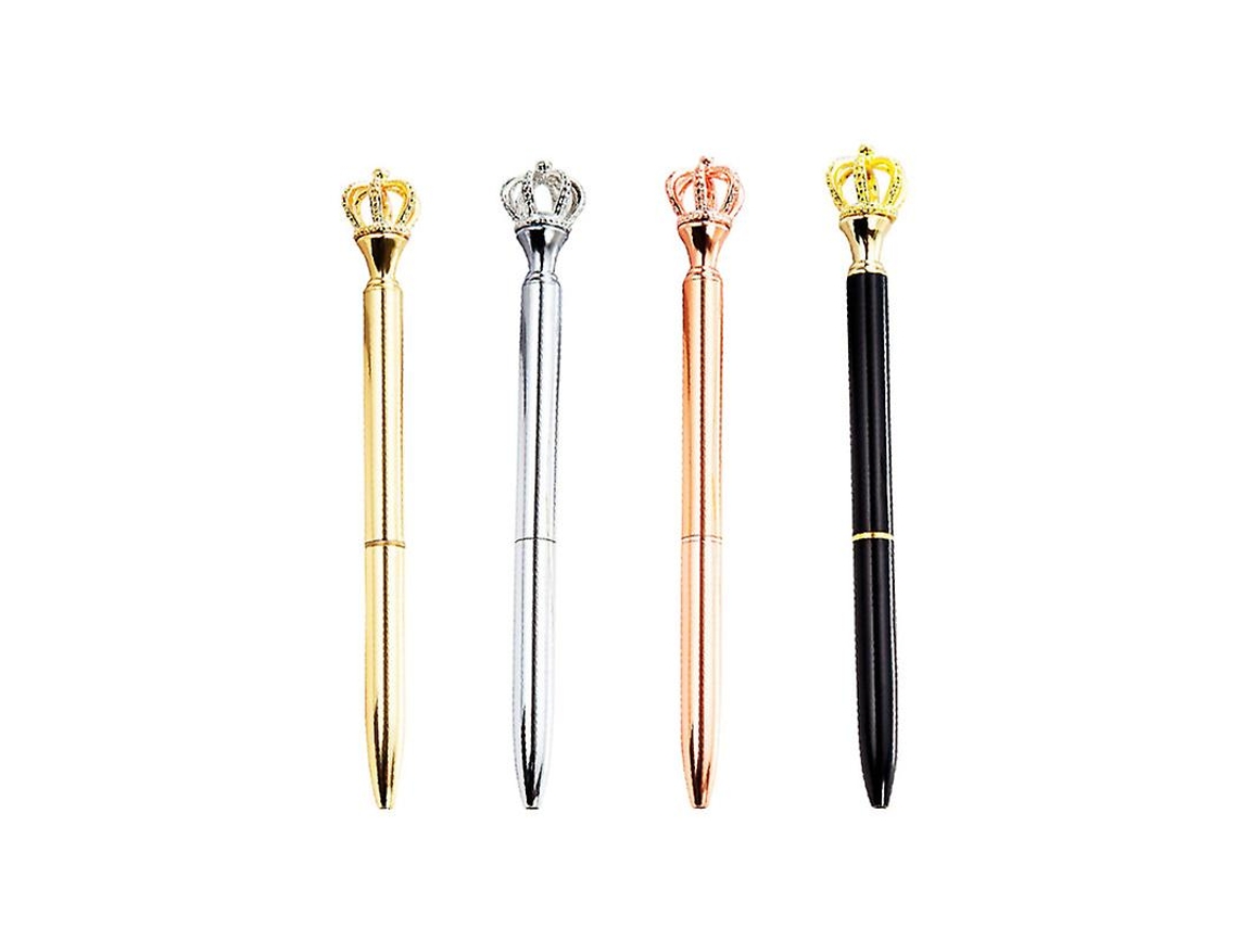 4pcs Coroa De Caneta De Gel Allinless