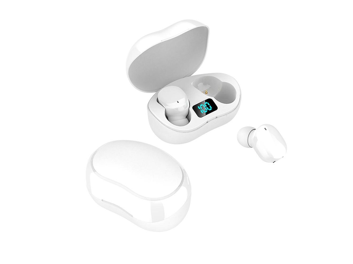 Auriculares Bluetooth True Wireless New Stereo In-Ear Tws Noise Reduction Sport White