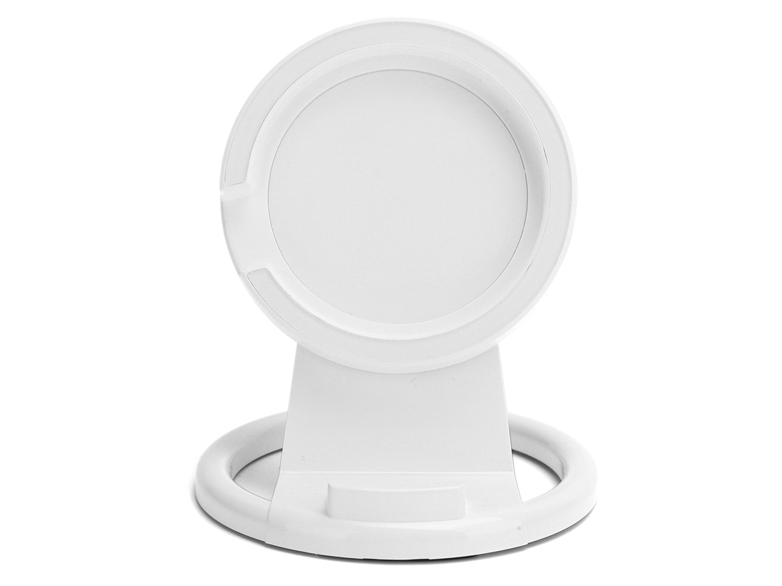 Dock De Carregamento Magnético Anti-derrame Sem Fio Para Iphone12 Suporte Horizontal E Vertical Branco