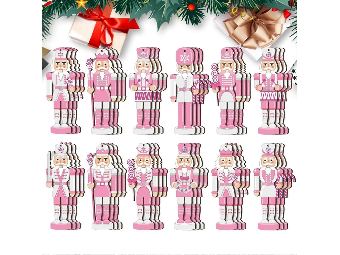 Quebra Nozes De Madeira Para O Natal, Enfeites Para Árvore De Natal Olysi Shop