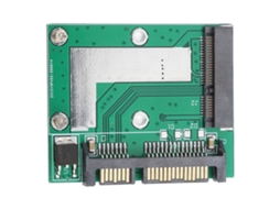 Adaptador Riser Card De Mini Pci-e Ssd Para Half Height 2.5 Polegadas Sata 3.0