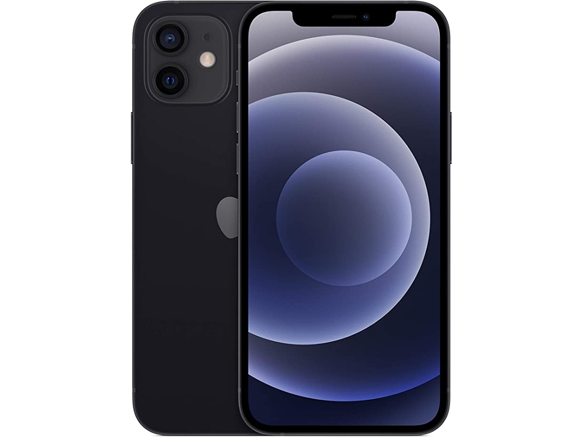 iPhone 12 APPLE (Recondicionado Marcas Mínimas - 6.1'' - 4 GB - 256 GB - Preto)
