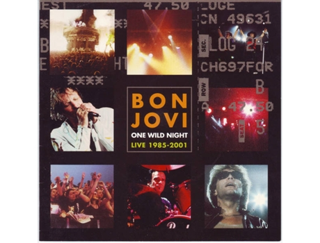 CD Bon Jovi - One Wild Night
