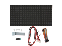 Aetheria painel de Matriz Led Rgb 64x32 4mm Pitch Cor Completa Ajuste de Brilho para Anúncio de Loja Bar