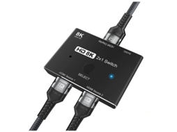 Alta Velocidade 8K Uhd 2 em 1 Saída Hdmi Switch 48 Gbps Hdmi Splitter Suporte 8K 60Hz 4K 120Hz para Hd Tv Consoles de Jogos Monitores YIZHOOD