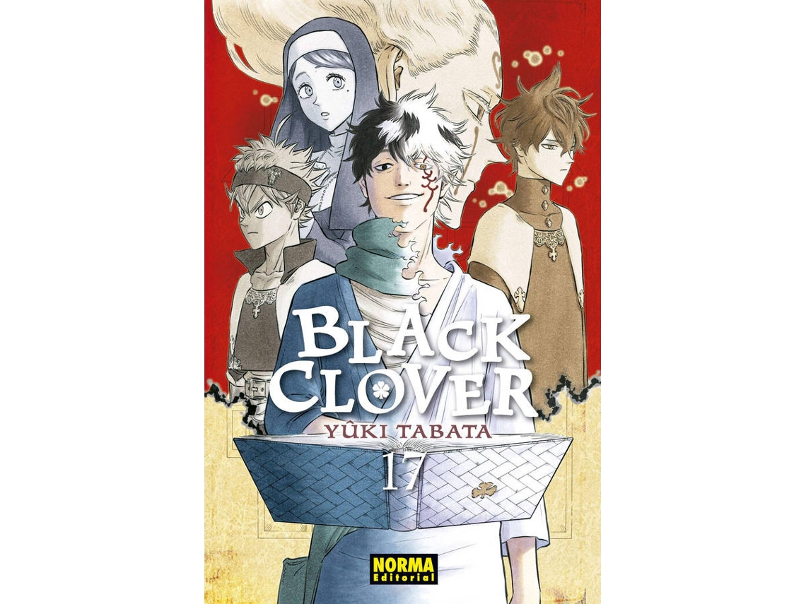 Livro Black Clover 17 de Yuuki Tabata (Espanhol)