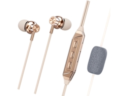 Fone De Ouvido Com Fio, Cancelamento De Ruído E Microfone, Com Placa De Som Tipo C, Ideal Para Apresentações Ao Vivo E